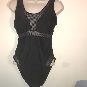 BNWOT YMI mesh one piece swim suit